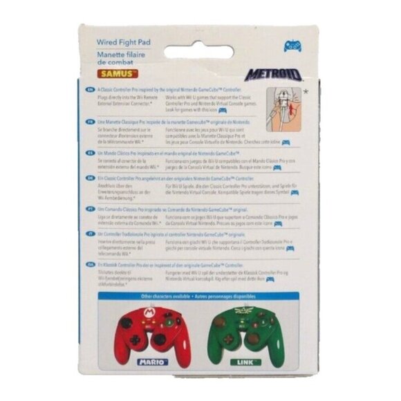 SAMUS wired Flight Pad Wii controller Super Smash Bros 2015 PERFORMAN DSN, NEW - Picture 2 of 2